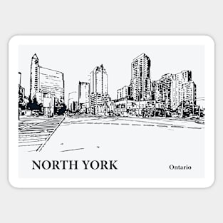 North York - Ontario Sticker